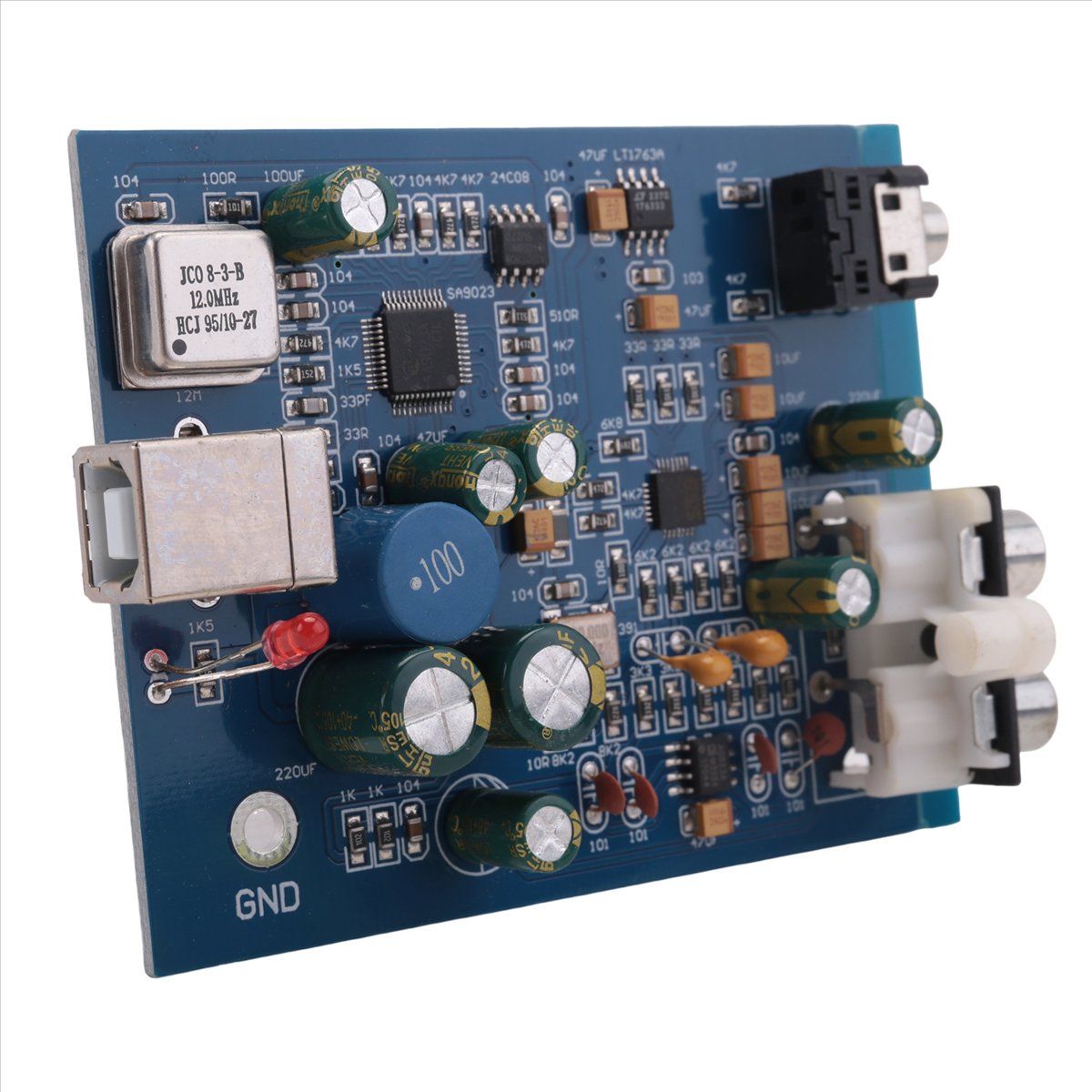 Home Cinema Heos - A64I MIni USB Decoder Board ES9028K2M+SA9023