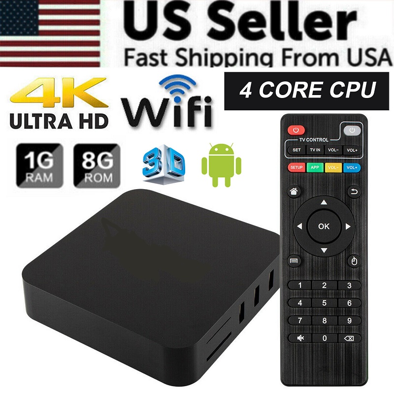 Home Cinema Google - MXQ Pro Smart TV Box 4K