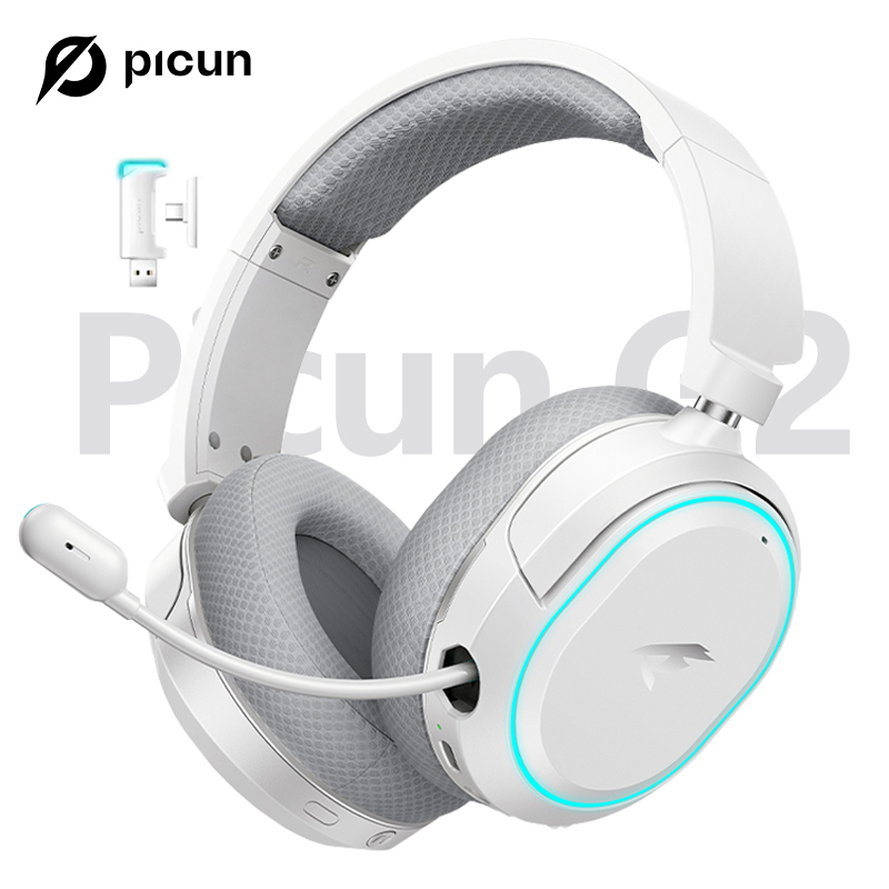 Home Cinema Headphones - Picun G2 2.4GHz Bluetooth Wireless Gaming
