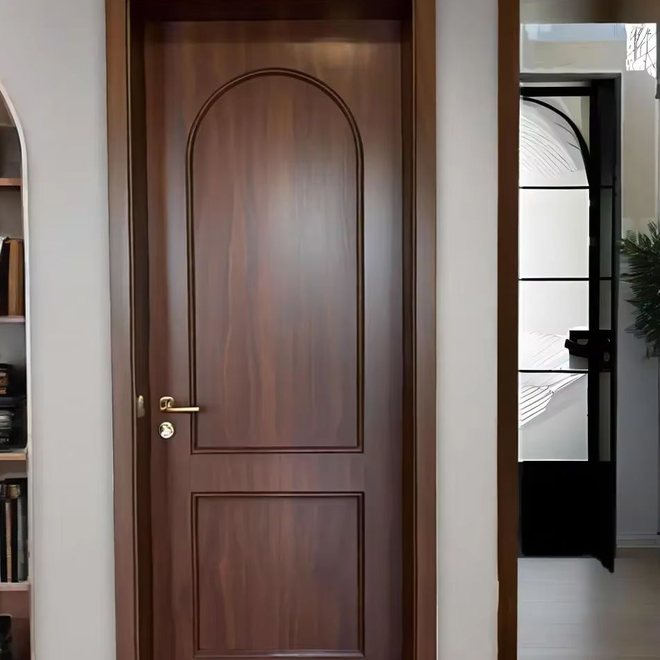 Home Cinema Interiors - Customized High-Grade Wooden Door Home Cinema