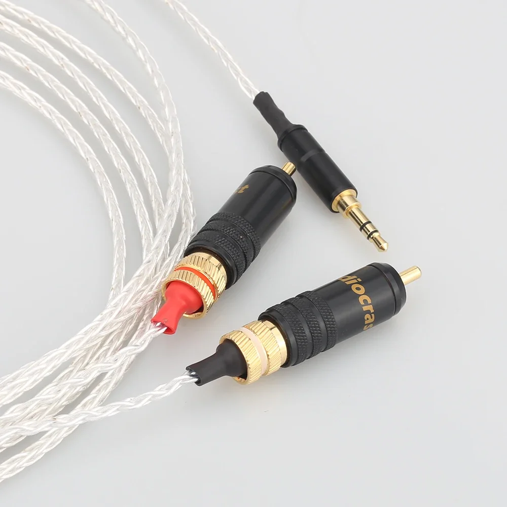 Home Cinema Heos - Audiocrast Silver Plated 3.5mm Stereo to
