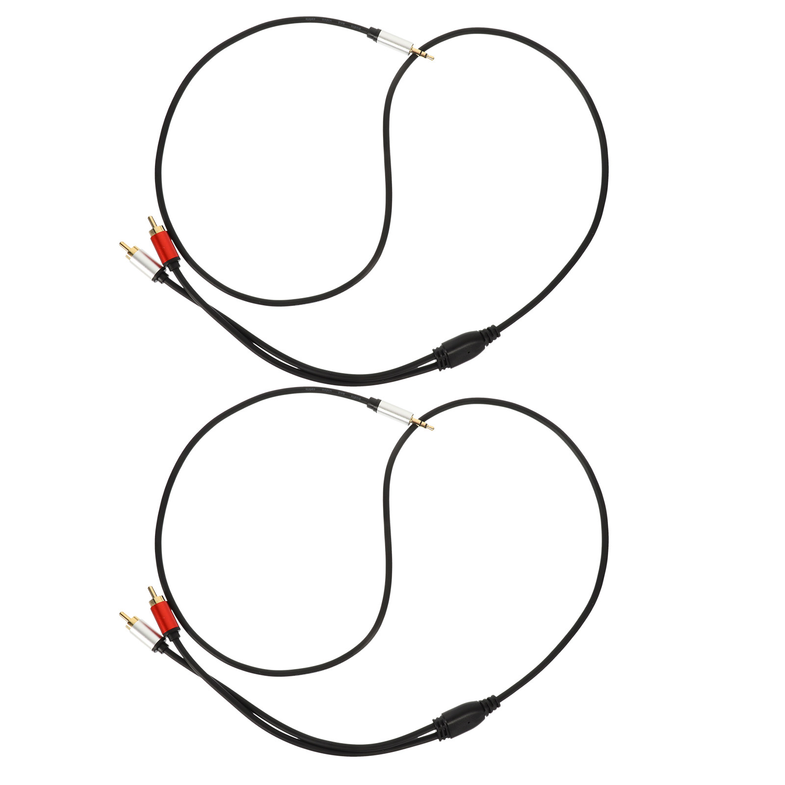 Home Cinema Audio System - 2Pcs Audio Cable Adapter to 3.5mm