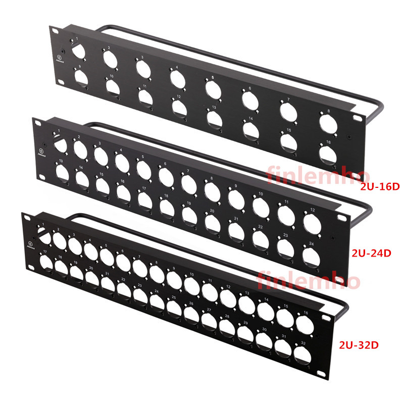 2U Rack Patch Panel 16/24/32 W - огляд і ціна Wall Mount Speaker