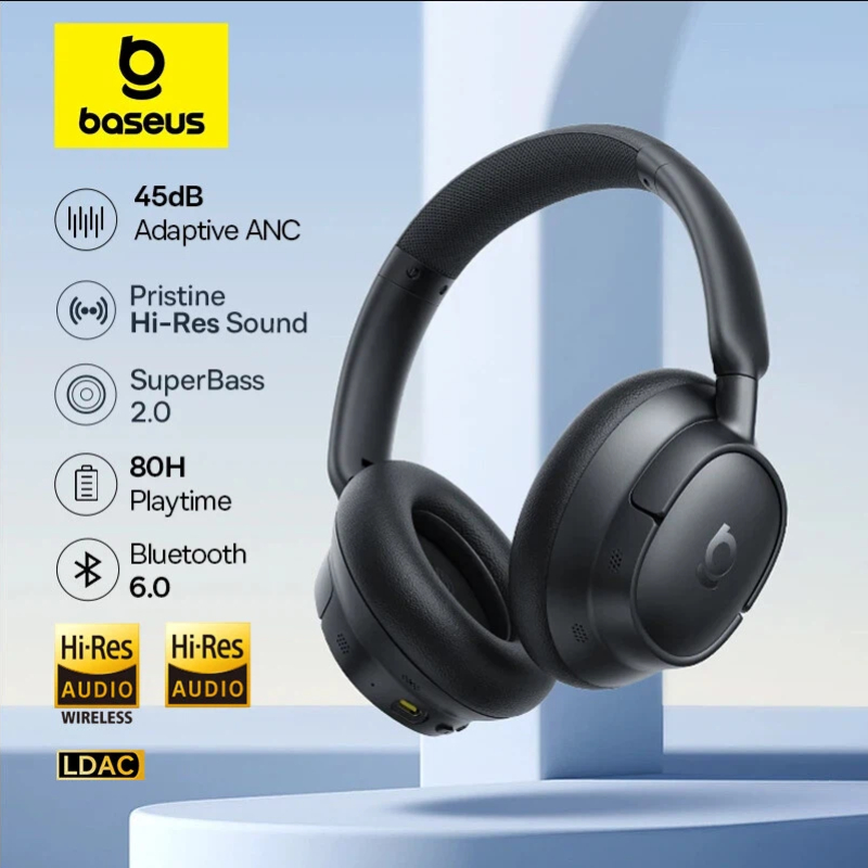Baseus EH10 NC ANC Wireless He - огляд і ціна Home Cinema Headphones