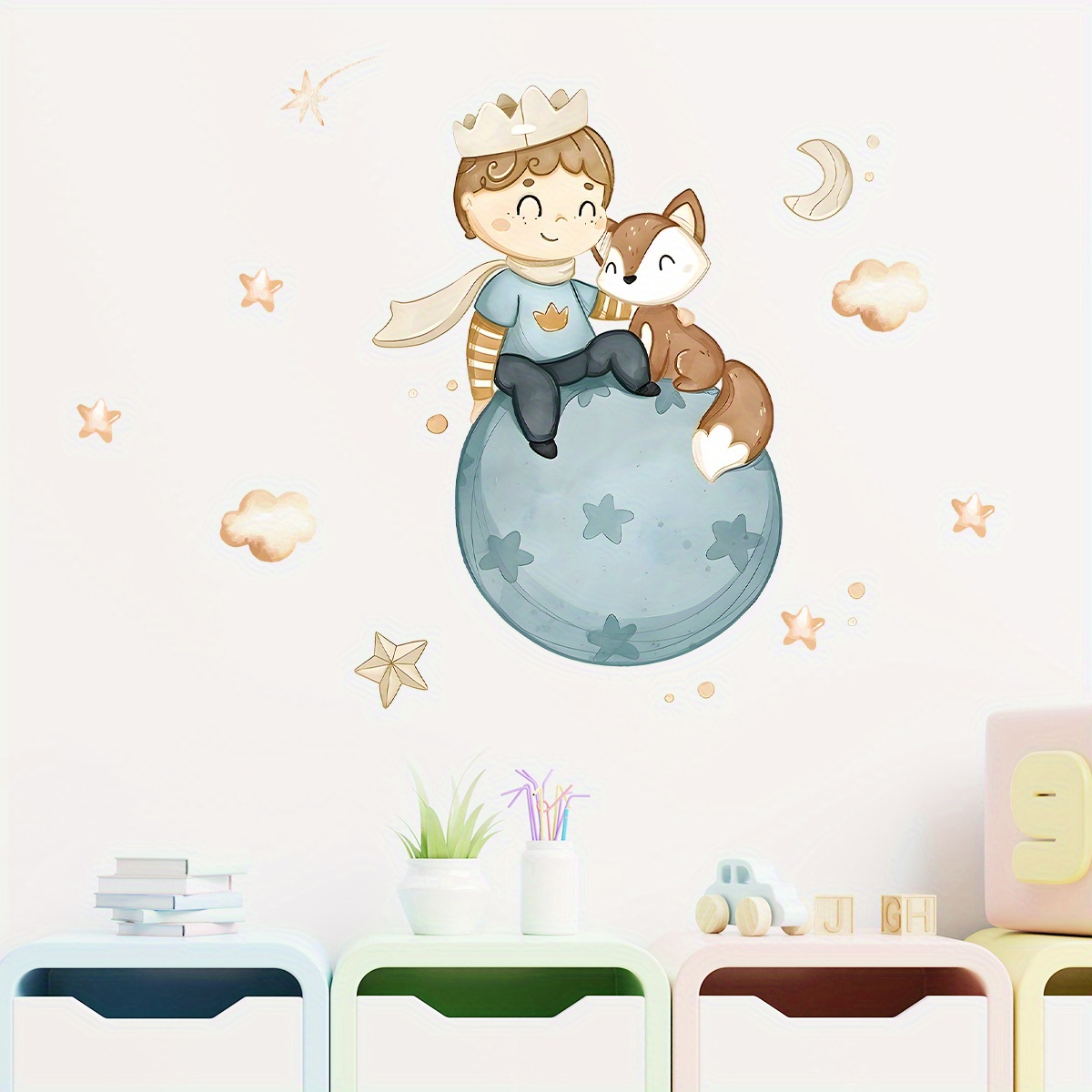 Cartoon Cute Prince Fox Balloo - огляд і ціна Home Cinema Room