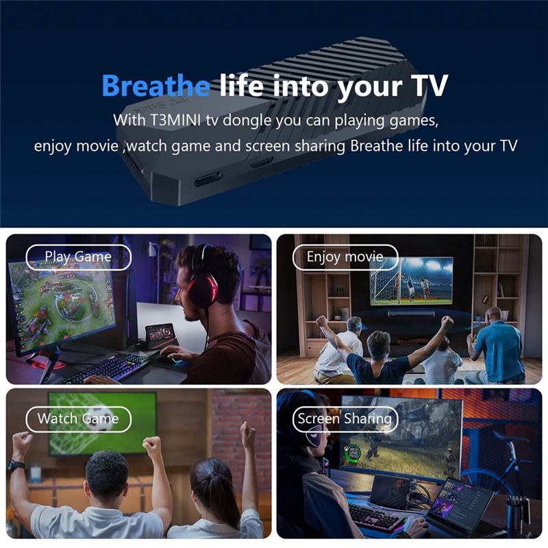 BNVN-T3mini Smart TV Stick And - огляд і ціна 4K Media Player