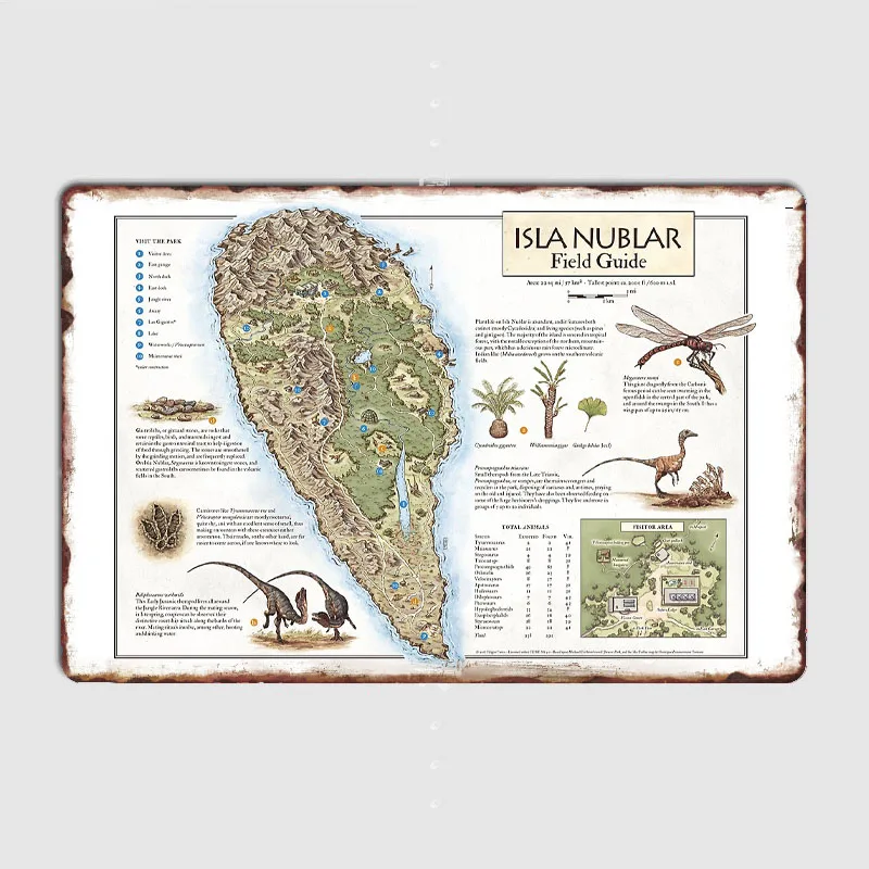 Isla Nublar Field Guide - Jura - огляд і ціна Home Cinema Guide