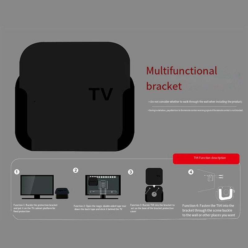 Wall Mount Bracket Holder for  - огляд і ціна 4K Media Player