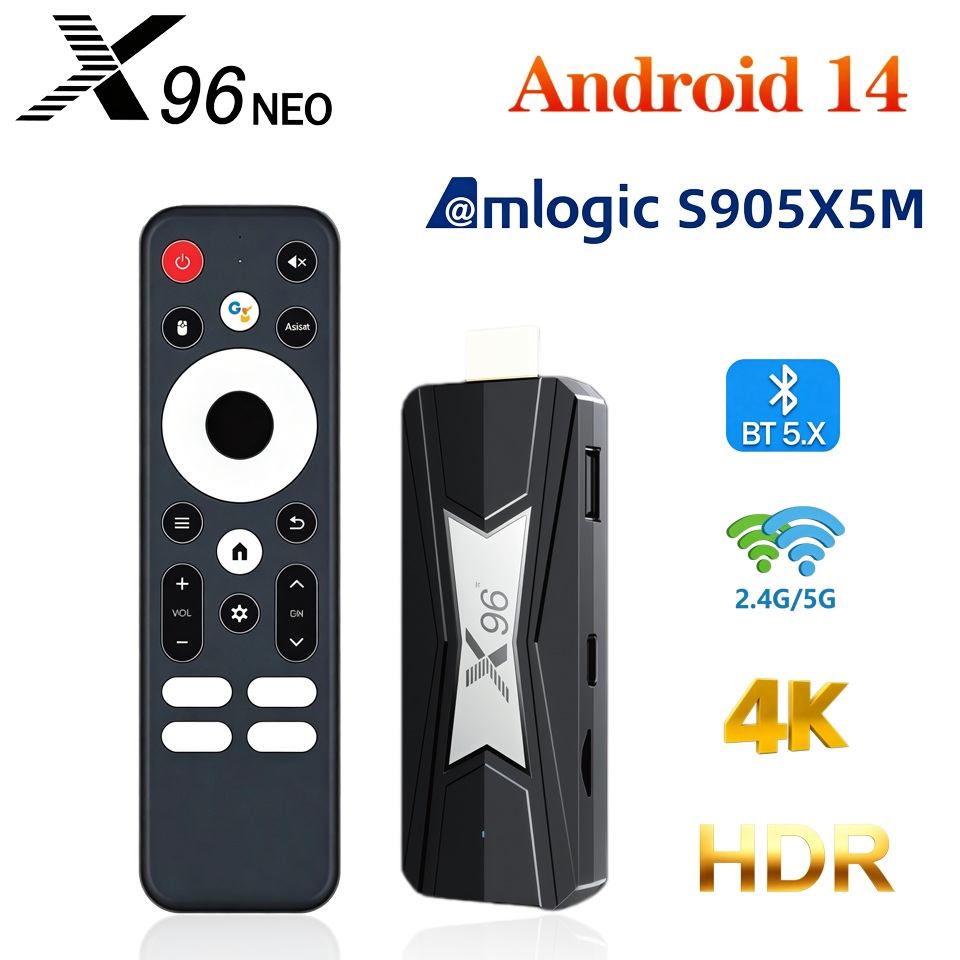 X96 NEO TV Stick Amlogic S905X - огляд і ціна Home Cinema Google