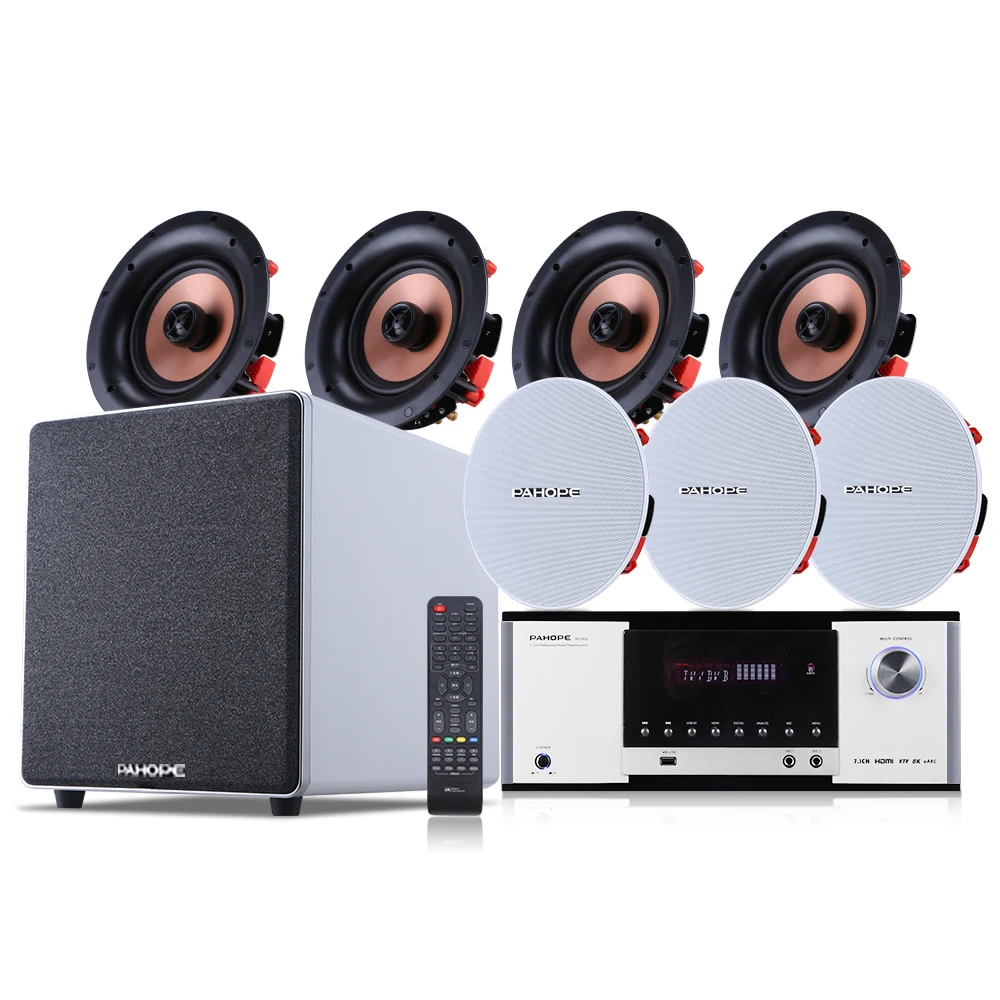 7.1 Home Theater Ceiling Speak - огляд і ціна Home Cinema Audio System