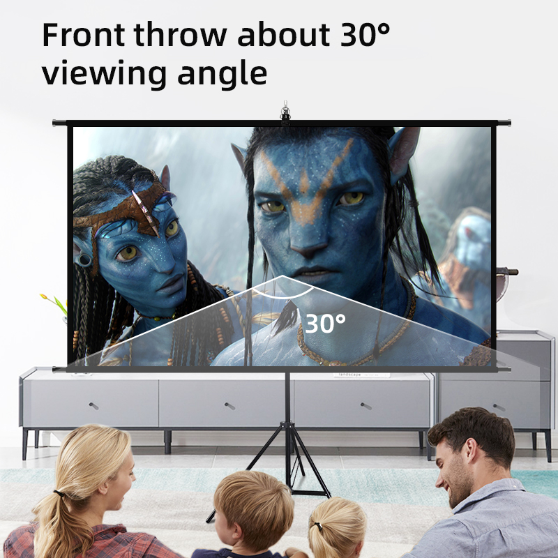 MIXITO Portable 16:9 High-defi - огляд і ціна Home Cinema Blanc