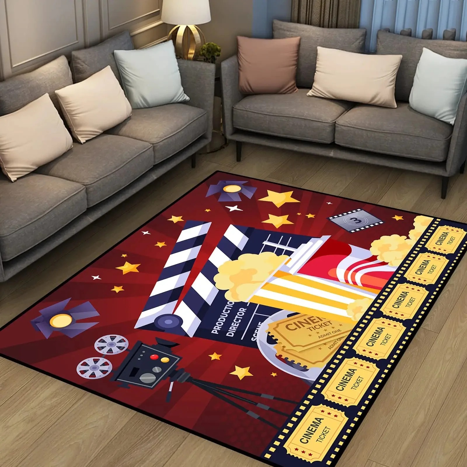Retro cinema home cinema area  - огляд і ціна Home Cinema Interiors
