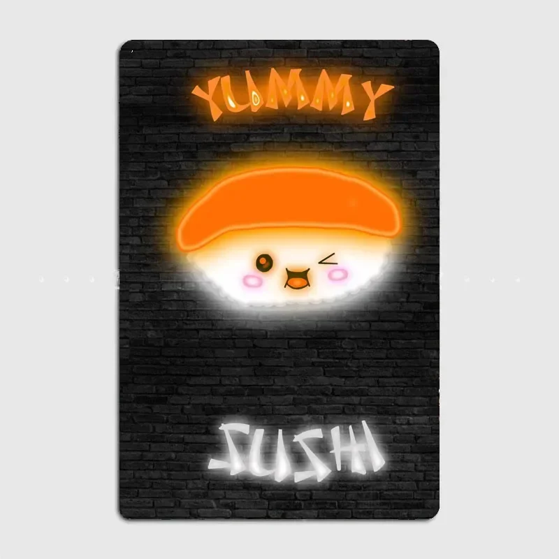 YUMMY SUSHI Food Neon Sign Met - огляд і ціна Home Cinema Food