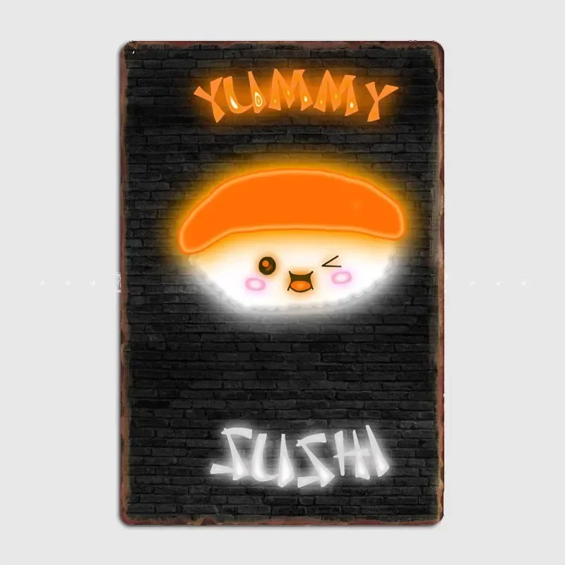 YUMMY SUSHI Food Neon Sign Met - огляд і ціна Home Cinema Food