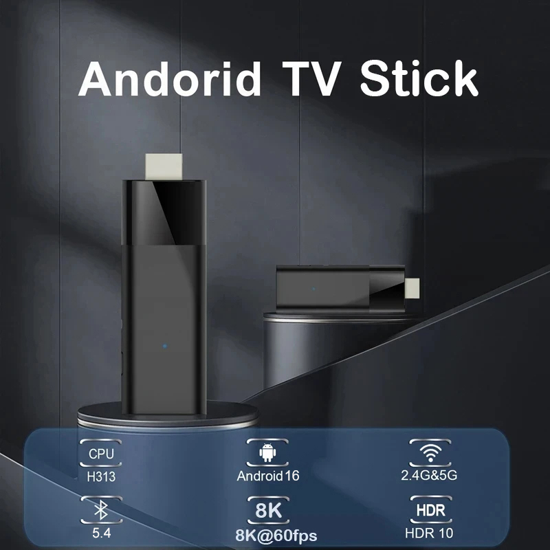 Android 16 TV Stick 4K Allwinn - огляд і ціна 4K Media Player