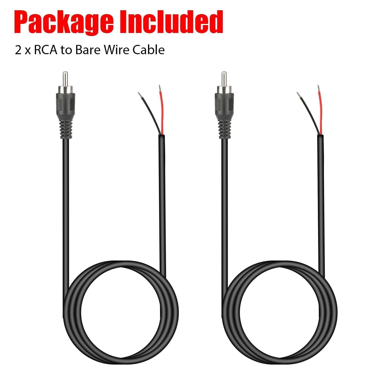 2-Pack 10ft RCA Male Plug To B - огляд і ціна Home Cinema Audio System