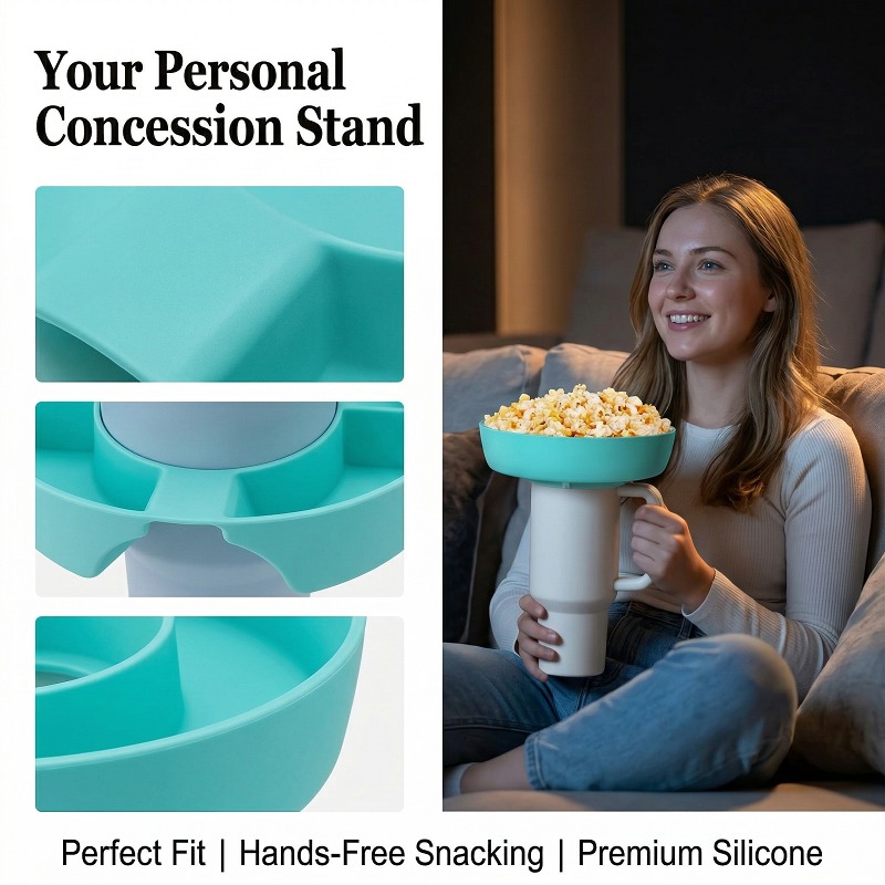 Divided Snack Plate with Cup H - огляд і ціна Home Cinema Food