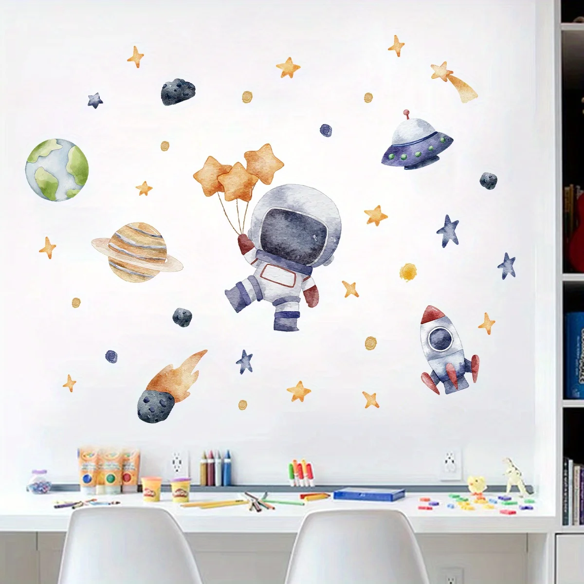 1Pc Cartoon Astronaut Spaceshi - огляд і ціна Home Cinema Room
