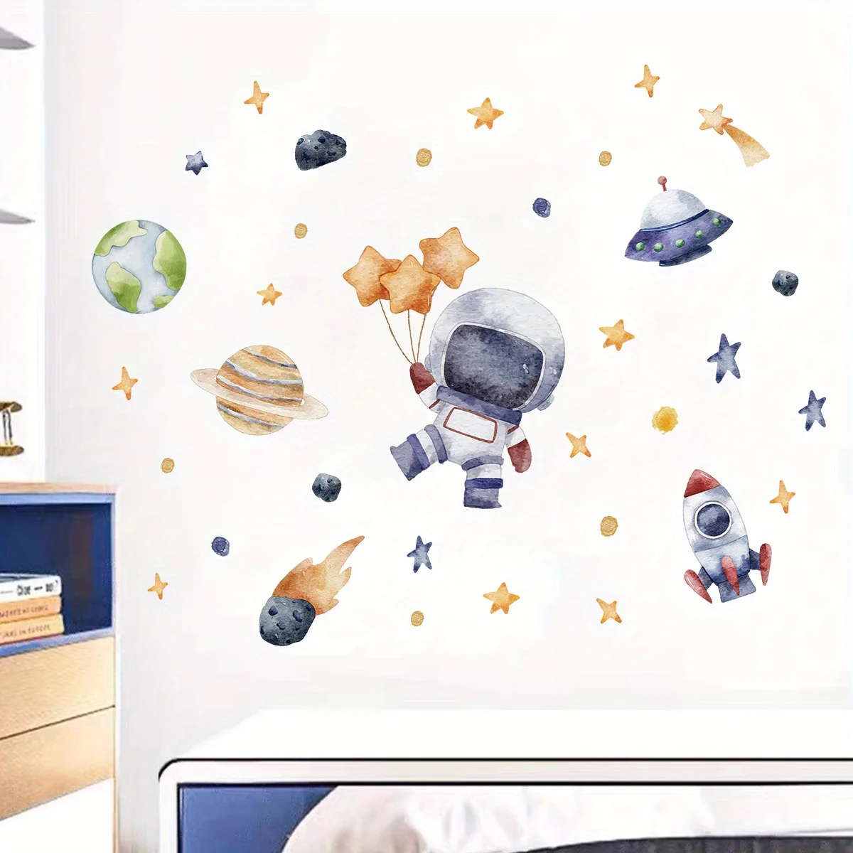 1Pc Cartoon Astronaut Spaceshi - огляд і ціна Home Cinema Room