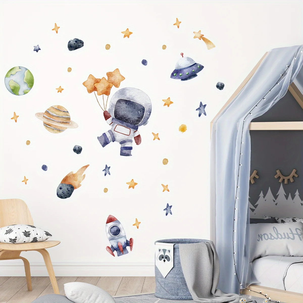 1Pc Cartoon Astronaut Spaceshi - огляд і ціна Home Cinema Room