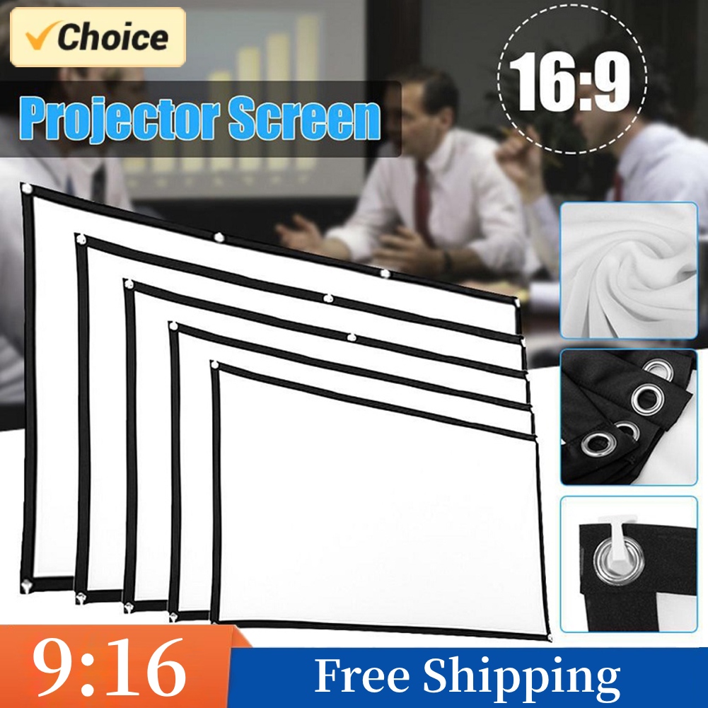 Portable Projector Screen Simp - огляд і ціна Home Cinema Blanc