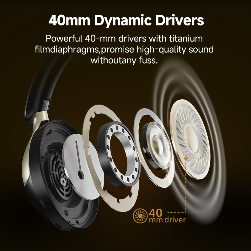 QCY H3 PRO Adaptive ANC Wirele - огляд і ціна Home Cinema Headphones