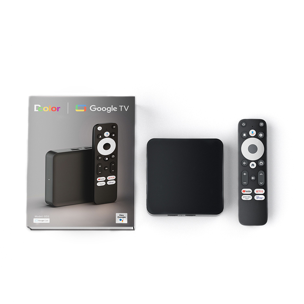 Dcolor GD2 4K Smart Android 12 - огляд і ціна Home Cinema Google