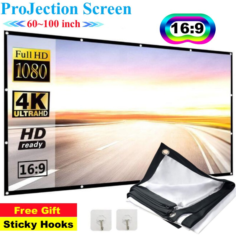 Projector Screen 16:9 Portable - огляд і ціна Home Cinema Blanc