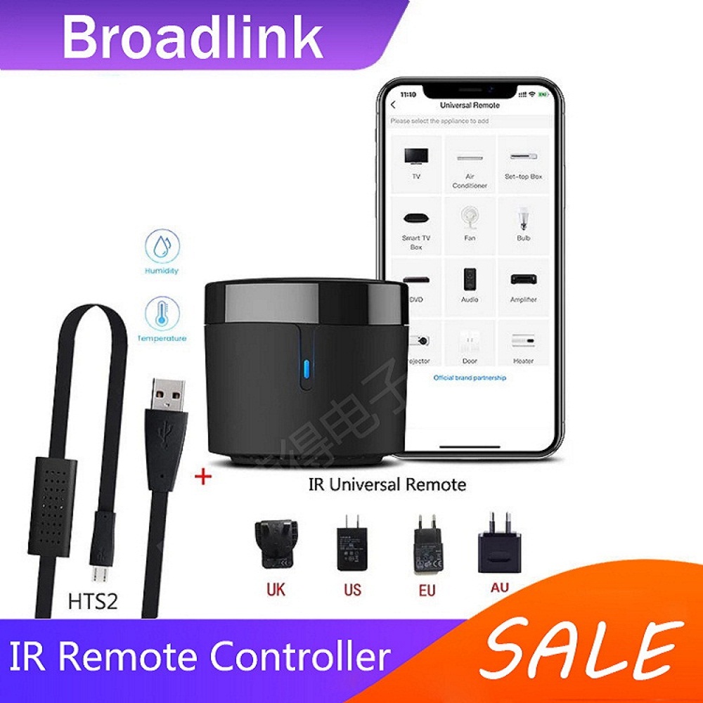 Broadlink RM4mini+HTS2 EU/UK/U - огляд і ціна Home Cinema Google