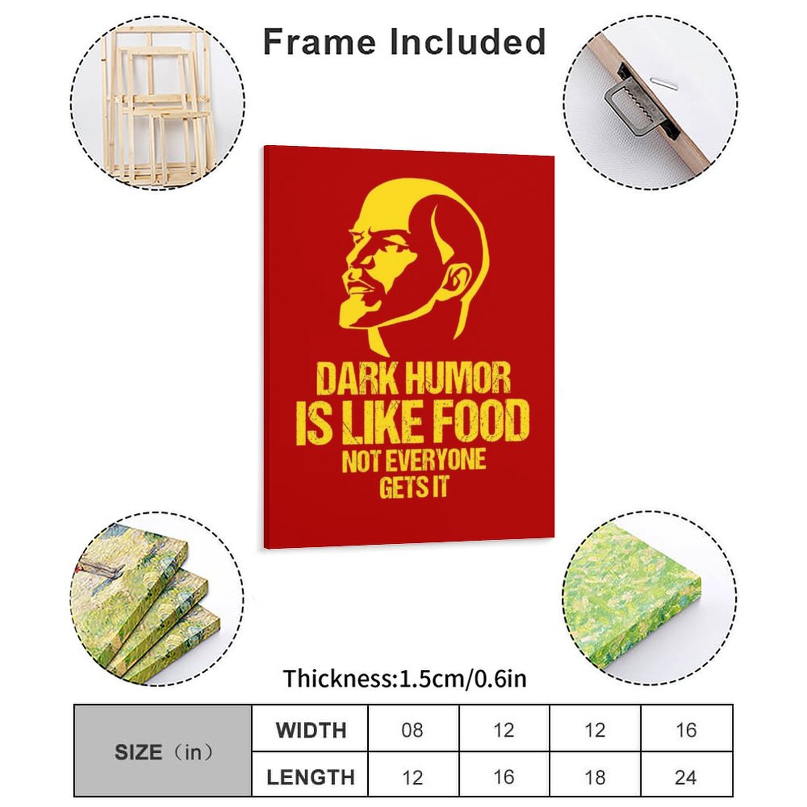 Lenin Dark Humor Is Like Food  - огляд і ціна Home Cinema Food