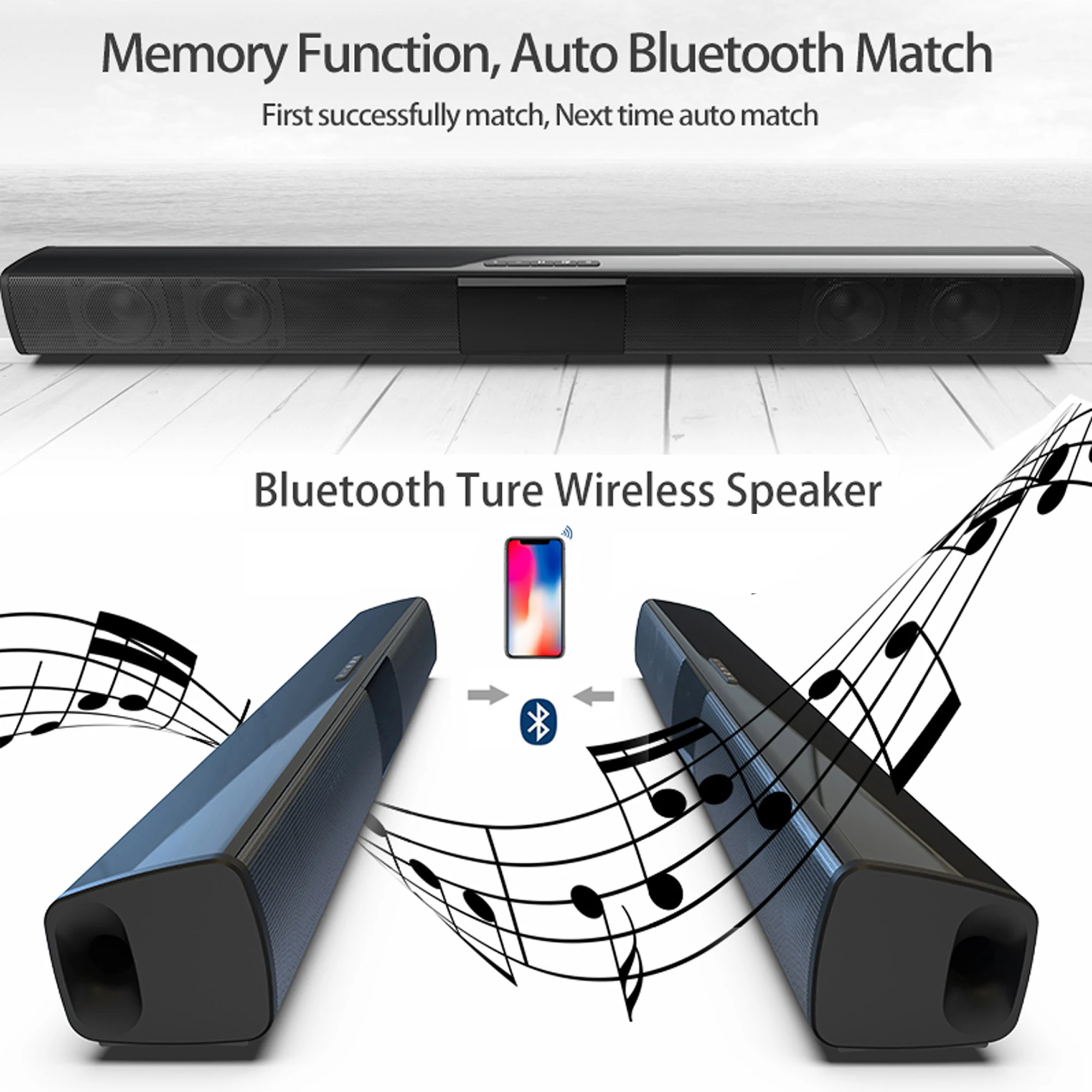 40W High Power Soundbar for TV - огляд і ціна Home Cinema Audio System