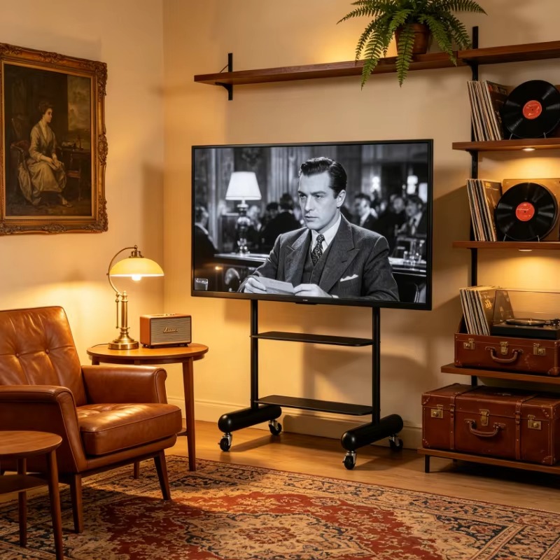 Mobile TV Stand for Small Apar - огляд і ціна Home Cinema For Small Room