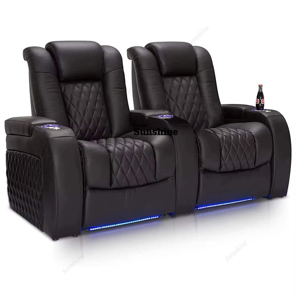 White Color 3seater Electric C - огляд і ціна Home Cinema Interiors