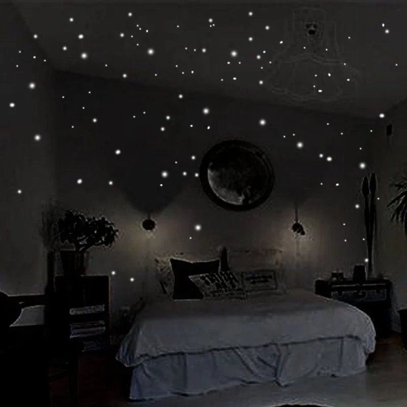 407pcs Luminous Wall Stickers  - огляд і ціна Home Cinema Room
