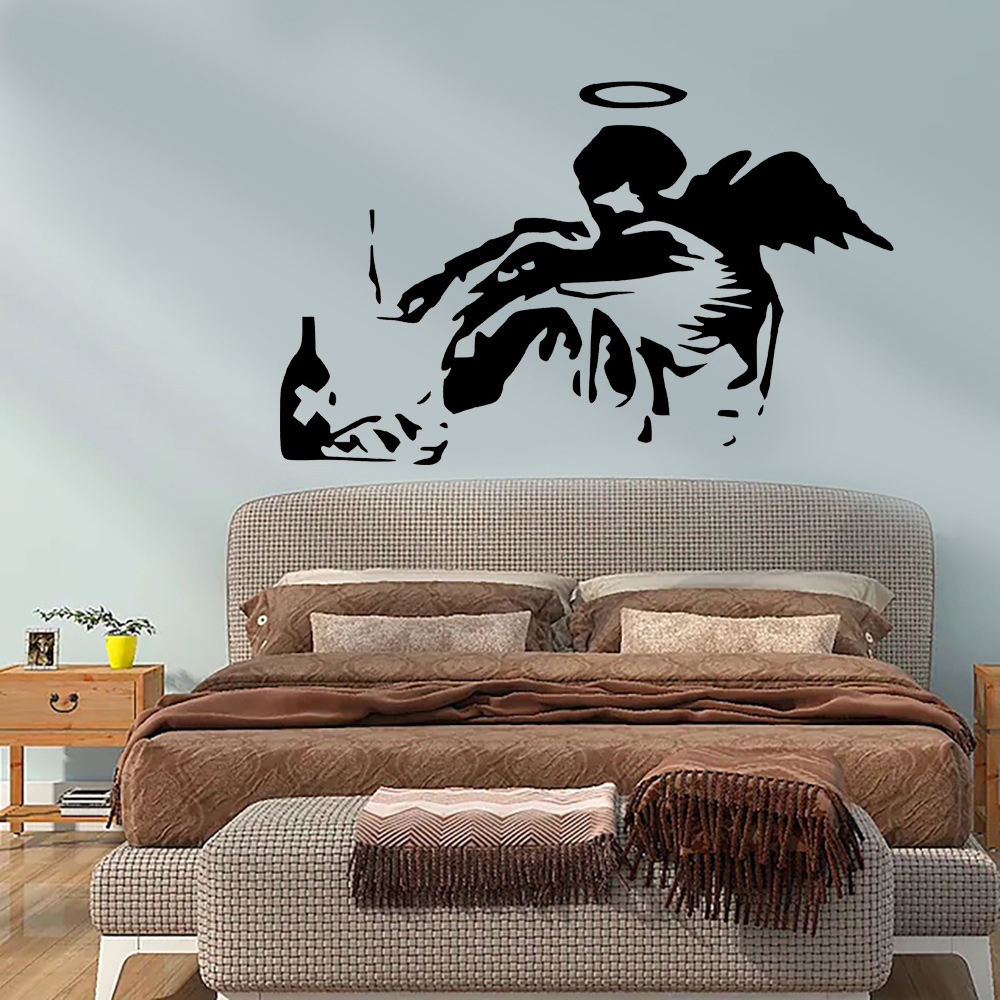 Banksy Fallen Angel Graffiti W - огляд і ціна Home Cinema Room
