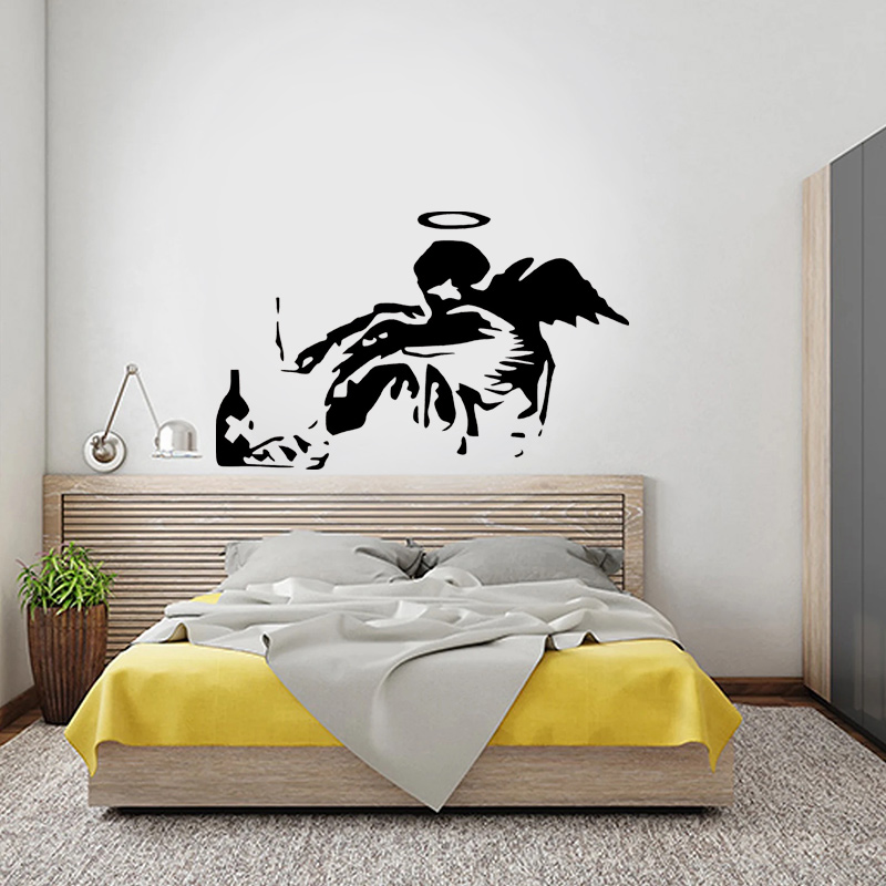 Banksy Fallen Angel Graffiti W - огляд і ціна Home Cinema Room