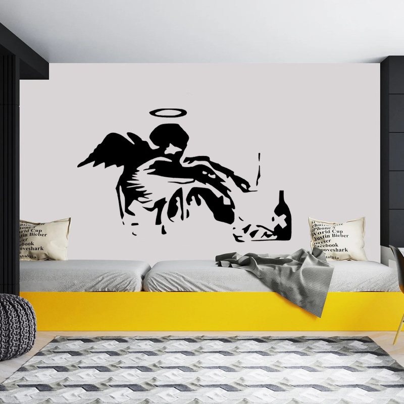 Banksy Fallen Angel Graffiti W - огляд і ціна Home Cinema Room